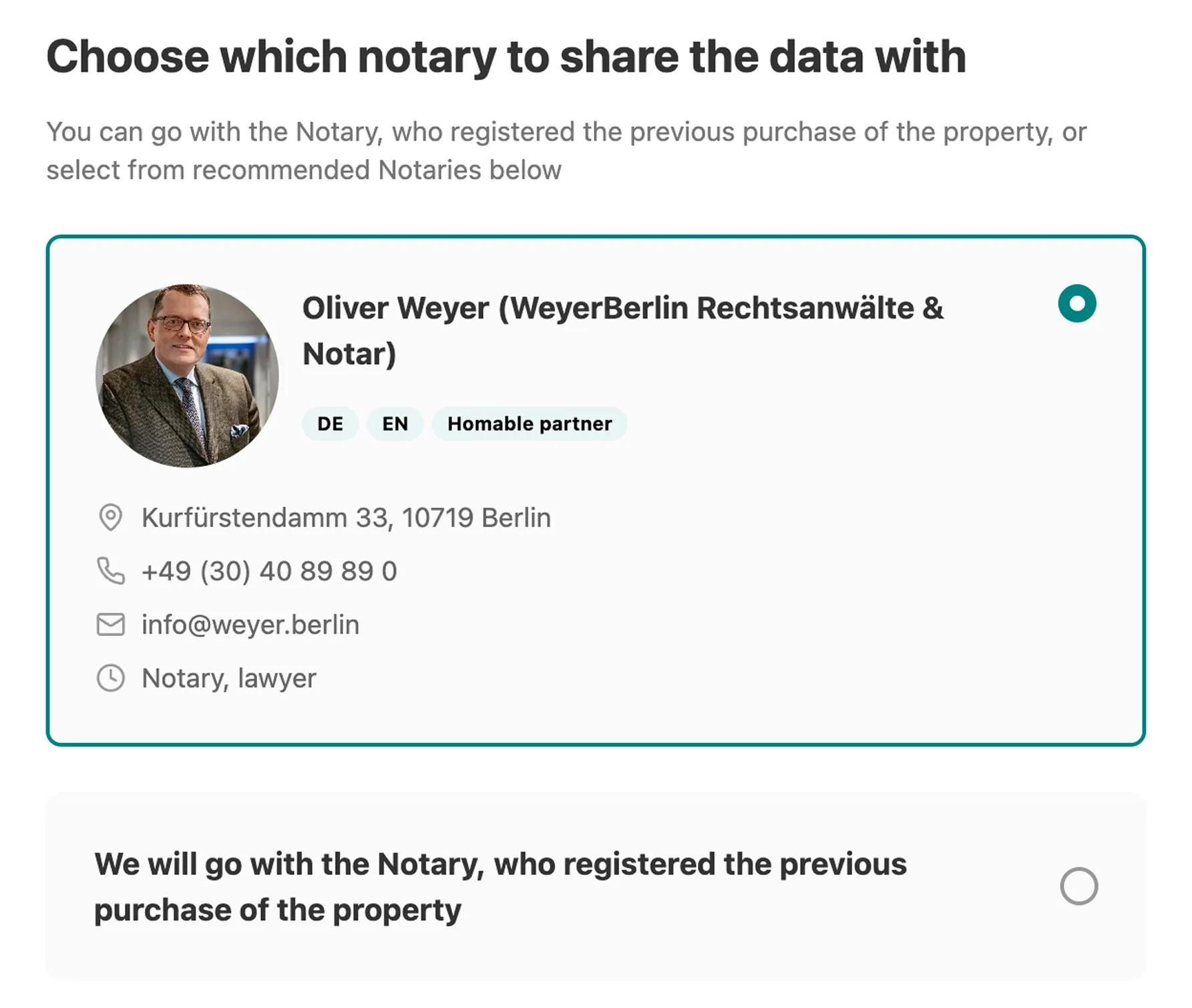 Notary preparation preview